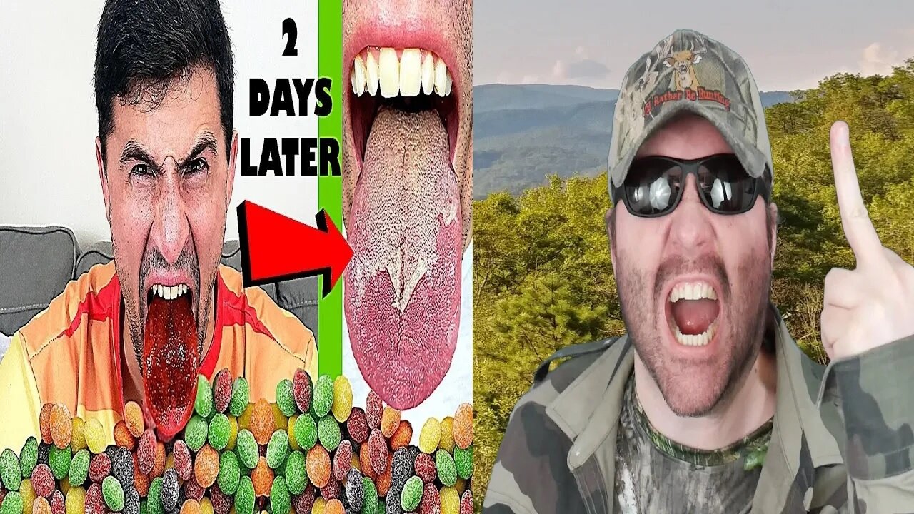 Eating Sour Skittles Until I Lose All My Tongue Skin *Insane Pain* - Bodybuilder VS Candy Challenge (Houston Jones) - Reaction! (BBT)