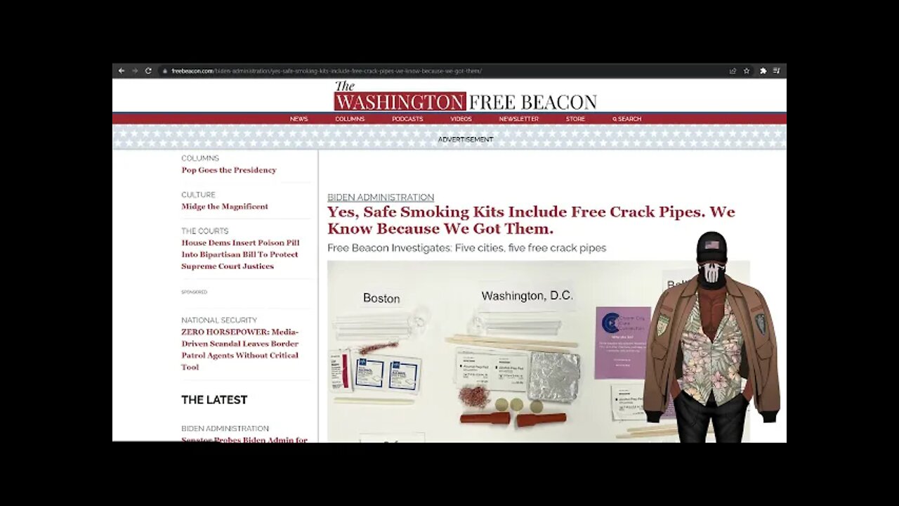The "FREE" Crack Pipes were real!?!?