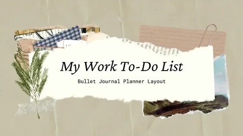 Bullet Journal Planner idea for hour to year. #bulletjournal #planner