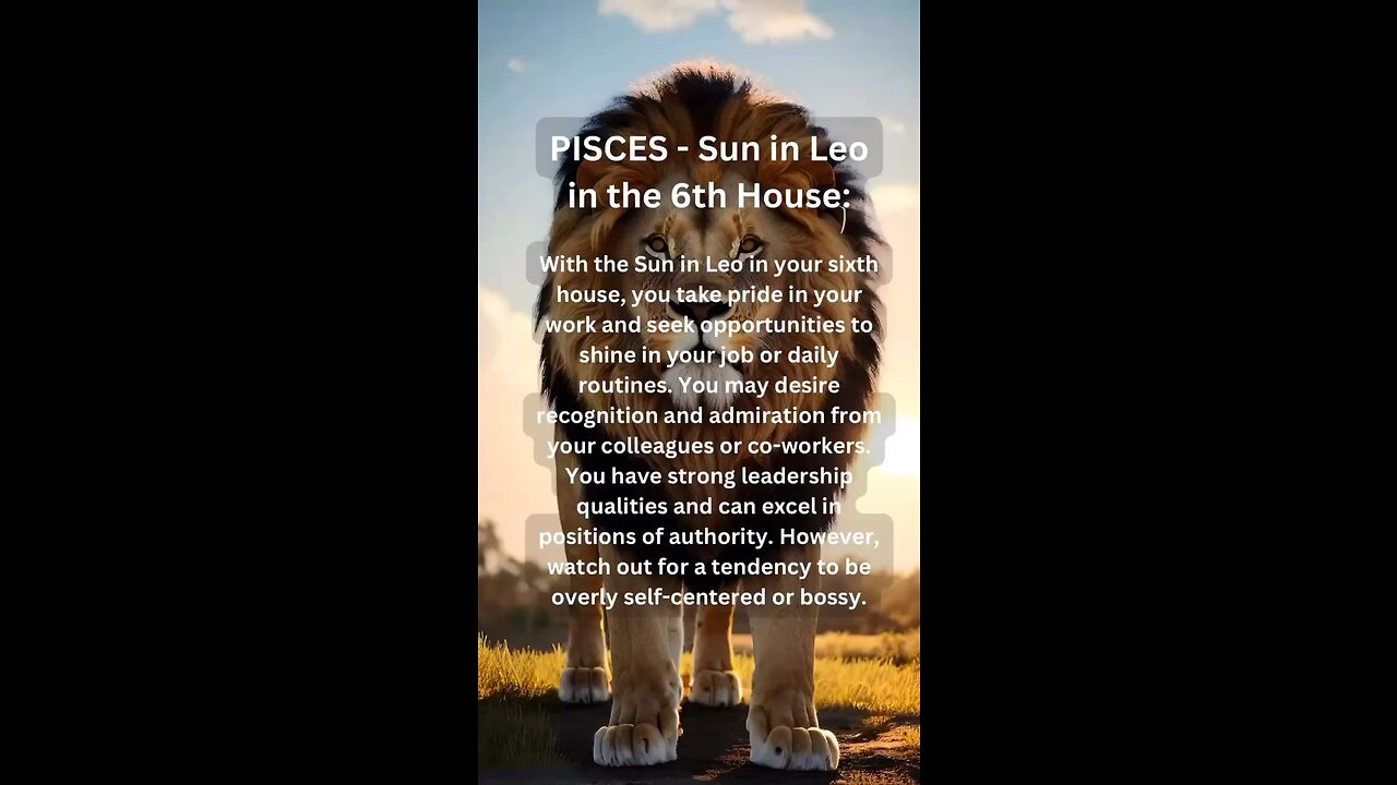 PISCES ♓️ SUN IN LEO INFLUENCE (important notes) #astrology #influence #tarotary #pisces