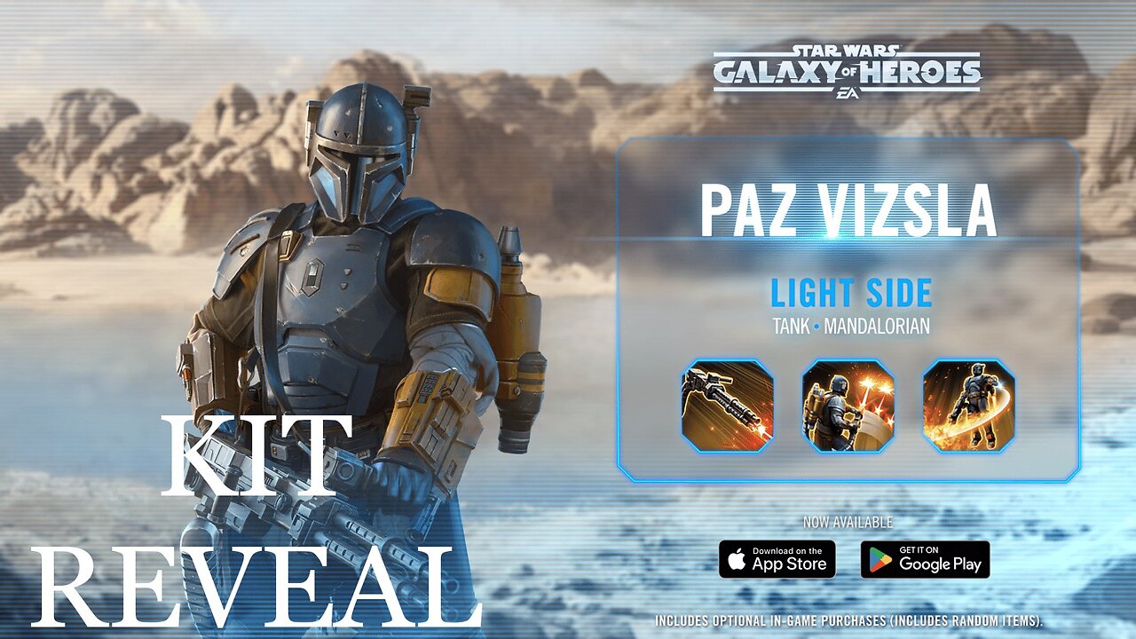 *NEW* Character Inbound: Paz Vizsla | Kit Reveal | Awesome Mandalorian Tank! Threat with Armorer??