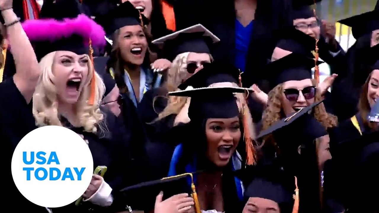 Billionaire Rob Hale gifts graduates $1000 during speech | USA TODAY