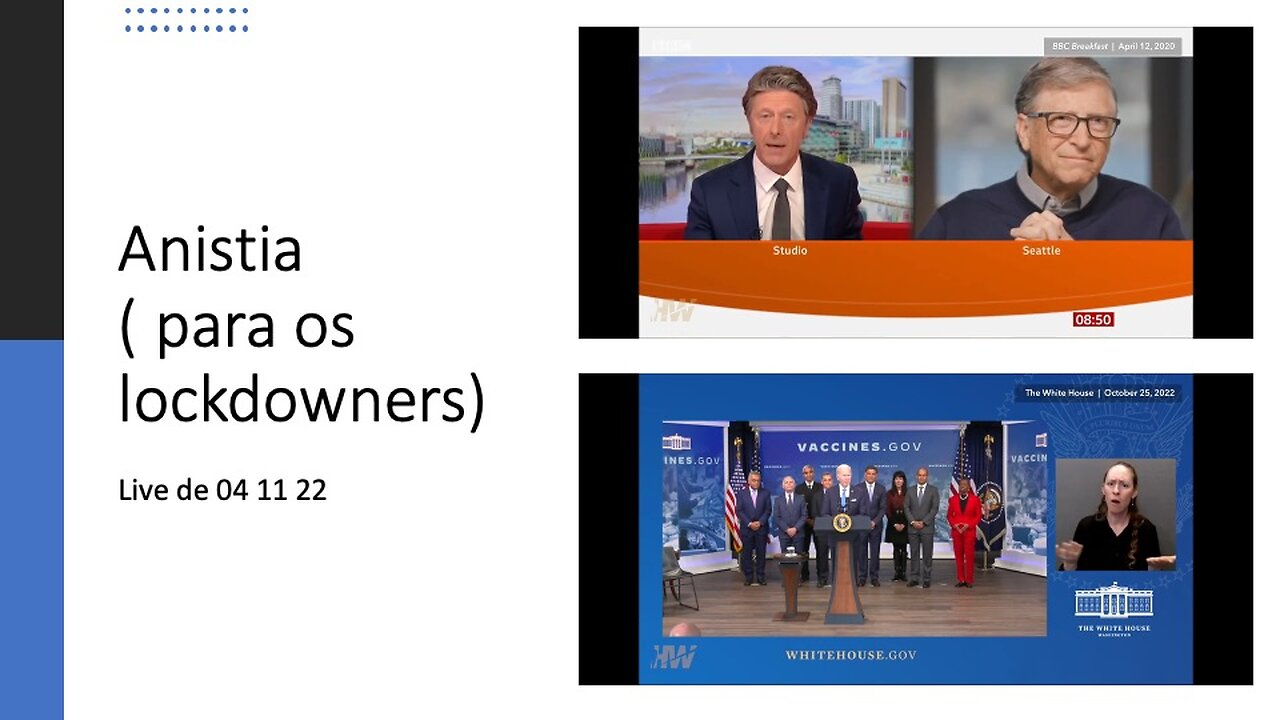 Anistia Pandêmica? Eles estão pedindo...