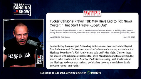 Was THIS the reason for Tucker's ouster?