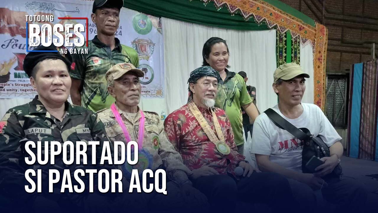 FULL INTERVIEW | Grupo ng MNLF sa Davao City, nagpahayag ng buong suporta kay Pastor Apollo C. Quiboloy