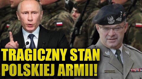 TRAGICZNA sytuacja Polskiej armii! L. Burchardt: Sami jesteśmy bezbronni. W pełni zależymy od USA