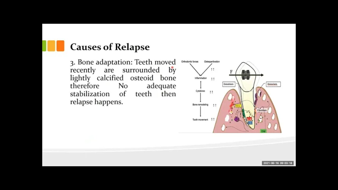 Orthodontics L22 (Retention & Relapse 1)