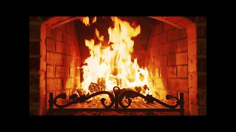 10 Hours Fireplace 4K Ultra HD - Relaxing Fire Burning Video & Crackling Fireplace Sounds