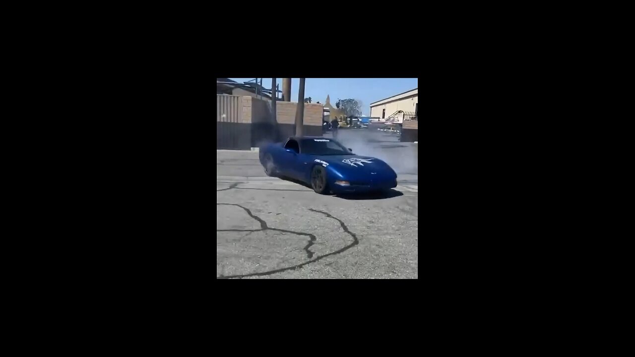 Corvette dropping some horsepower on the street