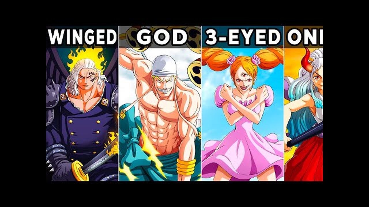 Every Race In One Piece Explained