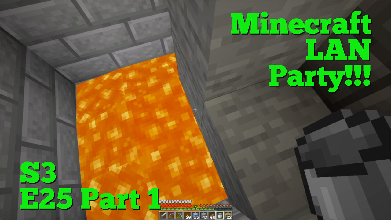 Minecraft LAN Party! Season 3 Episode 25 Part 1 - Iron Farm