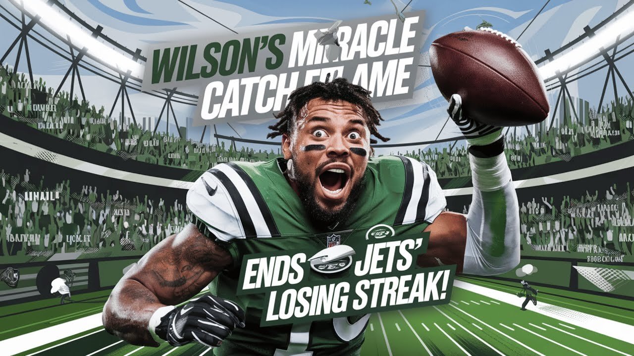 Wilson's Miracle Catch Ends Jets' Losing Streak!