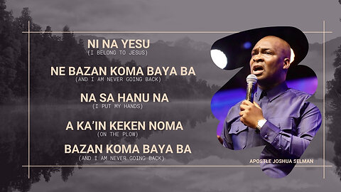 NINA YESU NE | APST. JOSHUA SELMAN | ORIGINALLY BY @PastorChingtok | WORSHIP