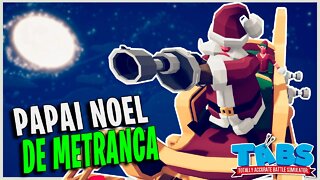 MOD de Natal - Papai Noel de METRALHADORA! Totally Accurate Battle Simulator