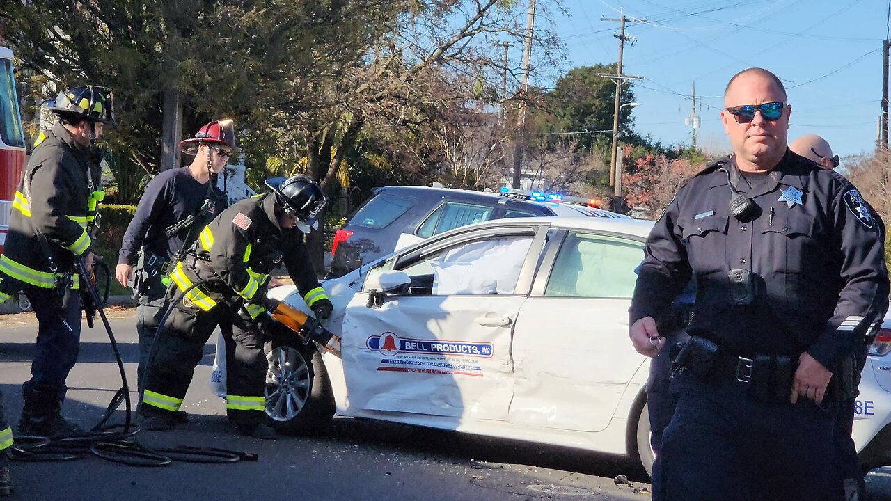 Napa Video News | Main Street Car Wreck 12/19/2024