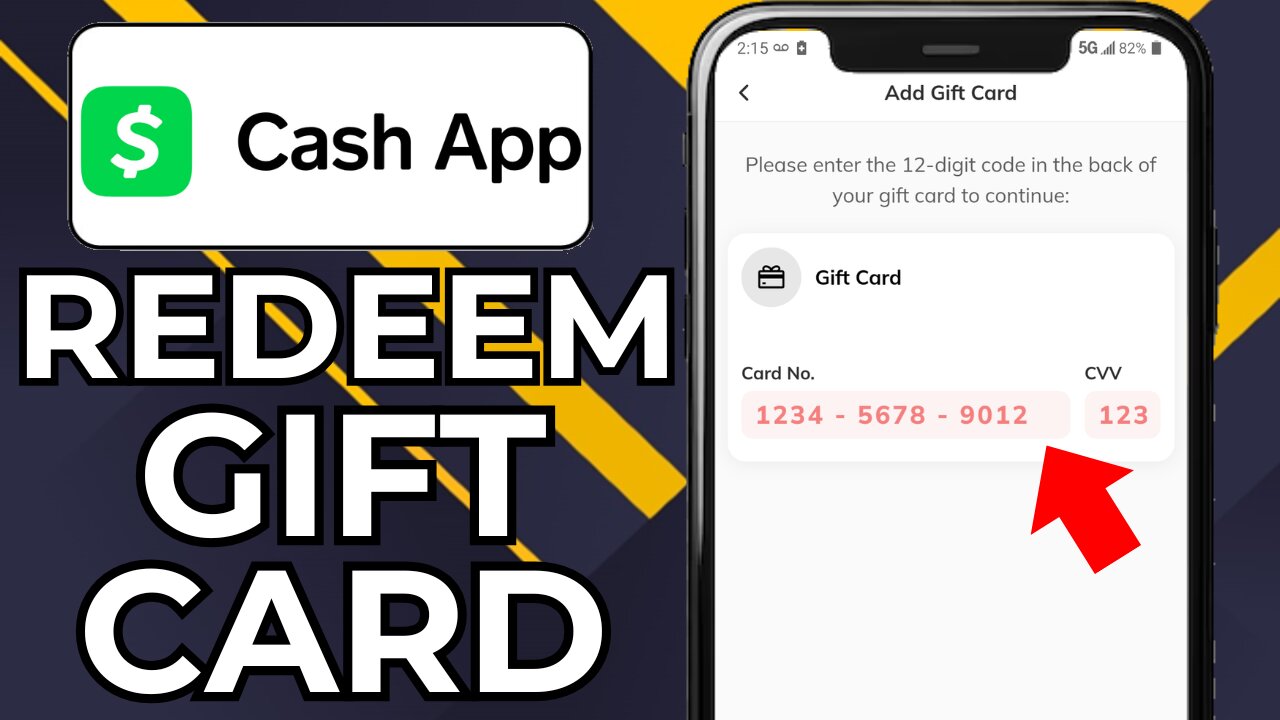 HOW TO REDEEM CASH APP GIFT CARD