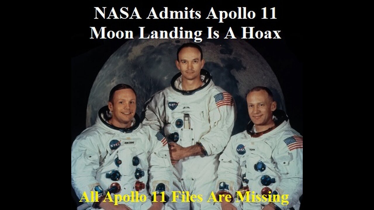 NASA Admits Apollo 11 Moon Landing is a Hoax After Mentions Space Is Not Real