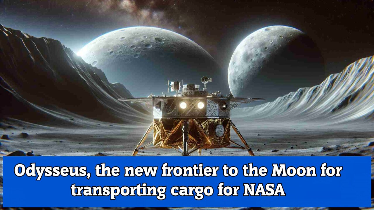 Odysseus, the new frontier to the Moon for transporting cargo for NASA