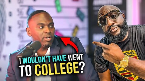 Millionaire Says He Wouldn't Have Went To College, Would've Gotten a Mentor Instead... Is He Right 🤔