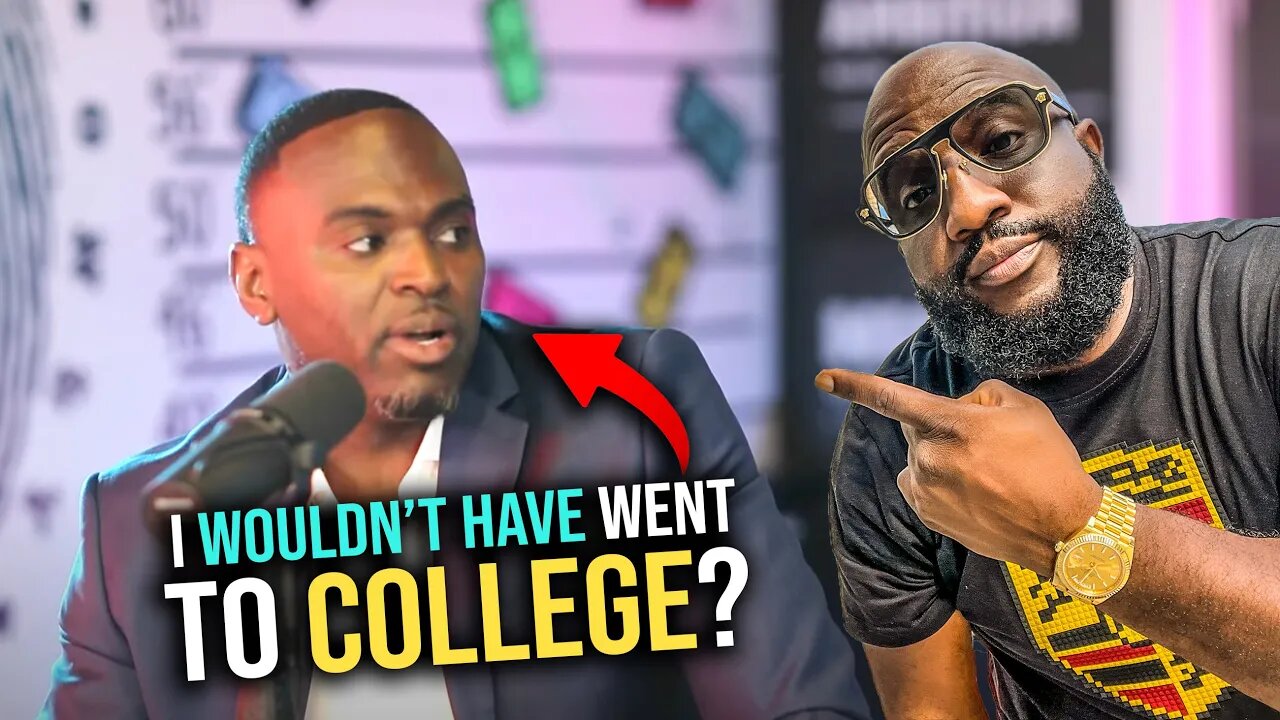 Millionaire Says He Wouldn't Have Went To College, Would've Gotten a Mentor Instead... Is He Right 🤔