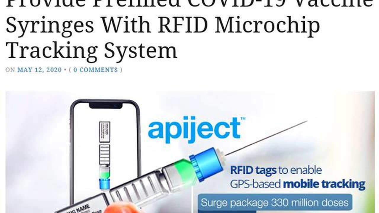 Bill Gate -Tracking System for the vaccinated