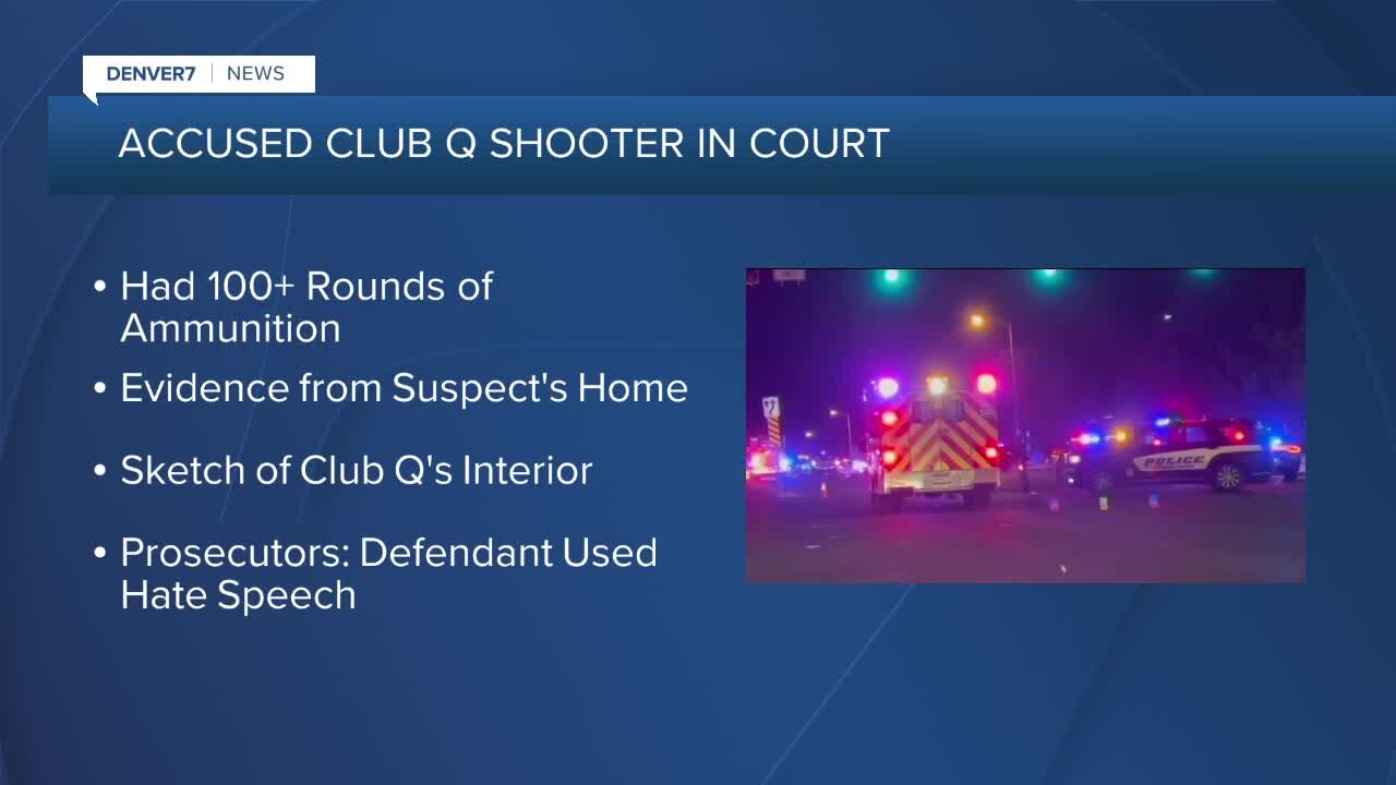 Accused Club Q mass shooter in court for preliminary hearing