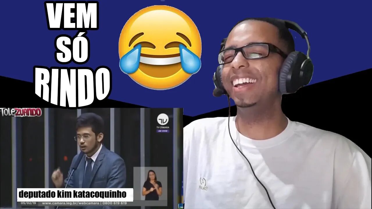 VEM SÓ RINDO!! - REACT YTPBR (TOLEZUANDO) ALEATORIEDADES DA POLITICA BRASILEIRA...