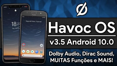 Havoc OS ROM v3.5 | Android 10.0 Q | NOVAS FUNÇÕES, Mais FLUIDA, RÁPIDA e para VÁRIOS SMARTPHONES!