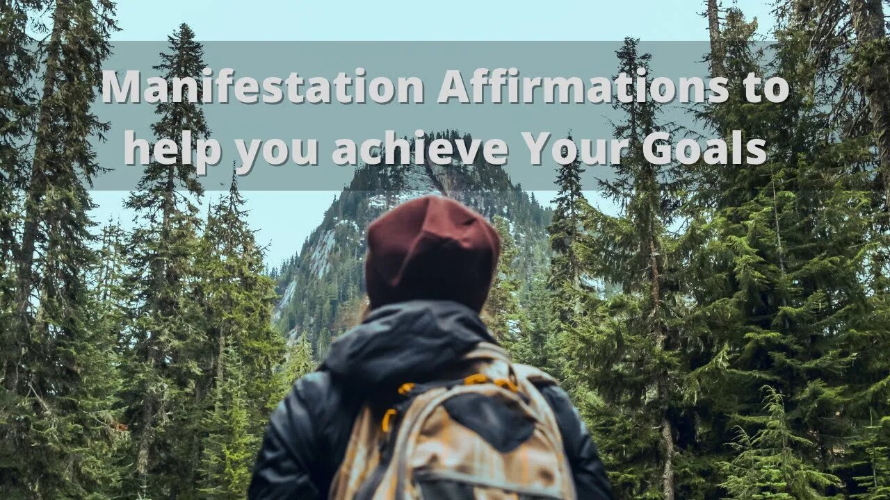 Manifestation Affirmations to Help You Achieve Your Goals #shorts