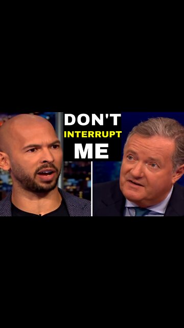 DON'T Interrupt ME PIERS MORGAN