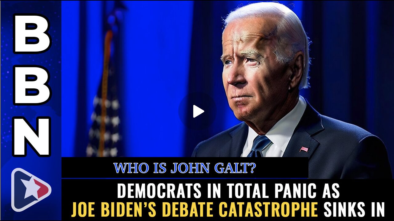 MIKE ADAMS BBN-SPECIAL REPORT. Democrats in TOTAL PANIC as Joe Biden’s debate catastrophe sinks in.