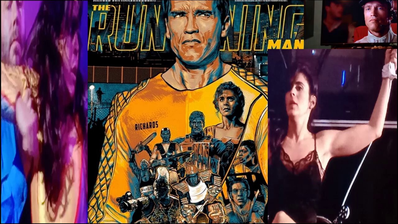 #review, the running man, 1987, #dystopian, #action, #scifi, #