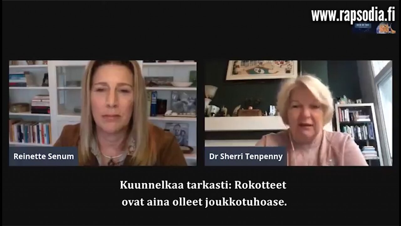 Tietoa uudesta koronarokotteesta - Dr. Sherri Tenpenny