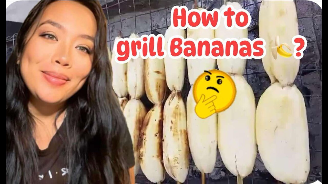 How to grill bananas?