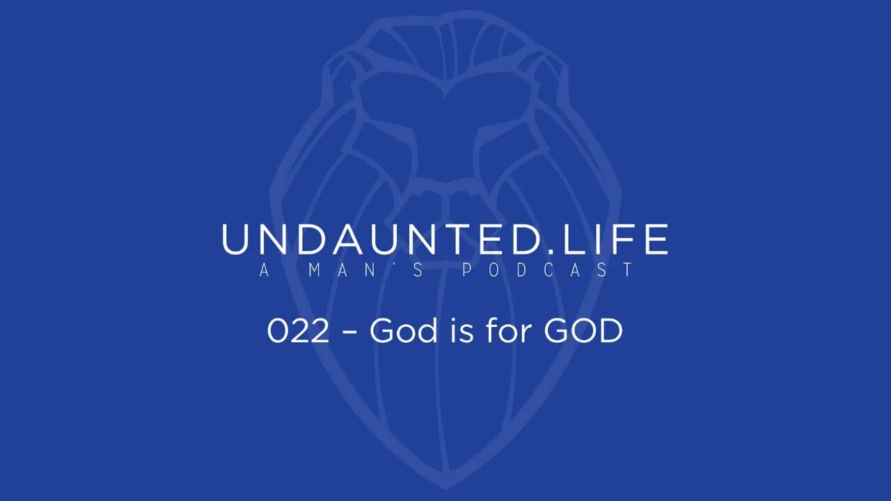 022 - God is for GOD