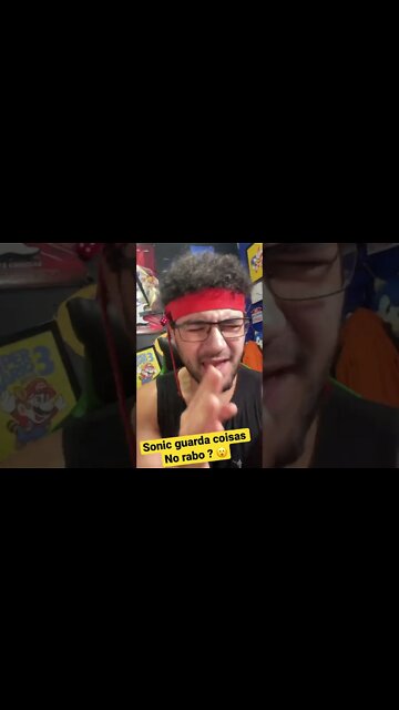 RK play reage ao Sonic guardando varinha no Rabo