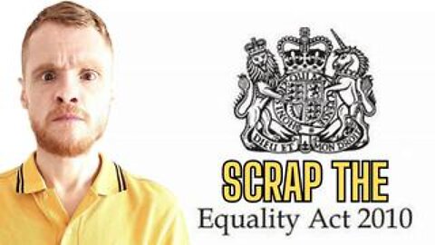 Keith: Scrap The Equality Act 2010.