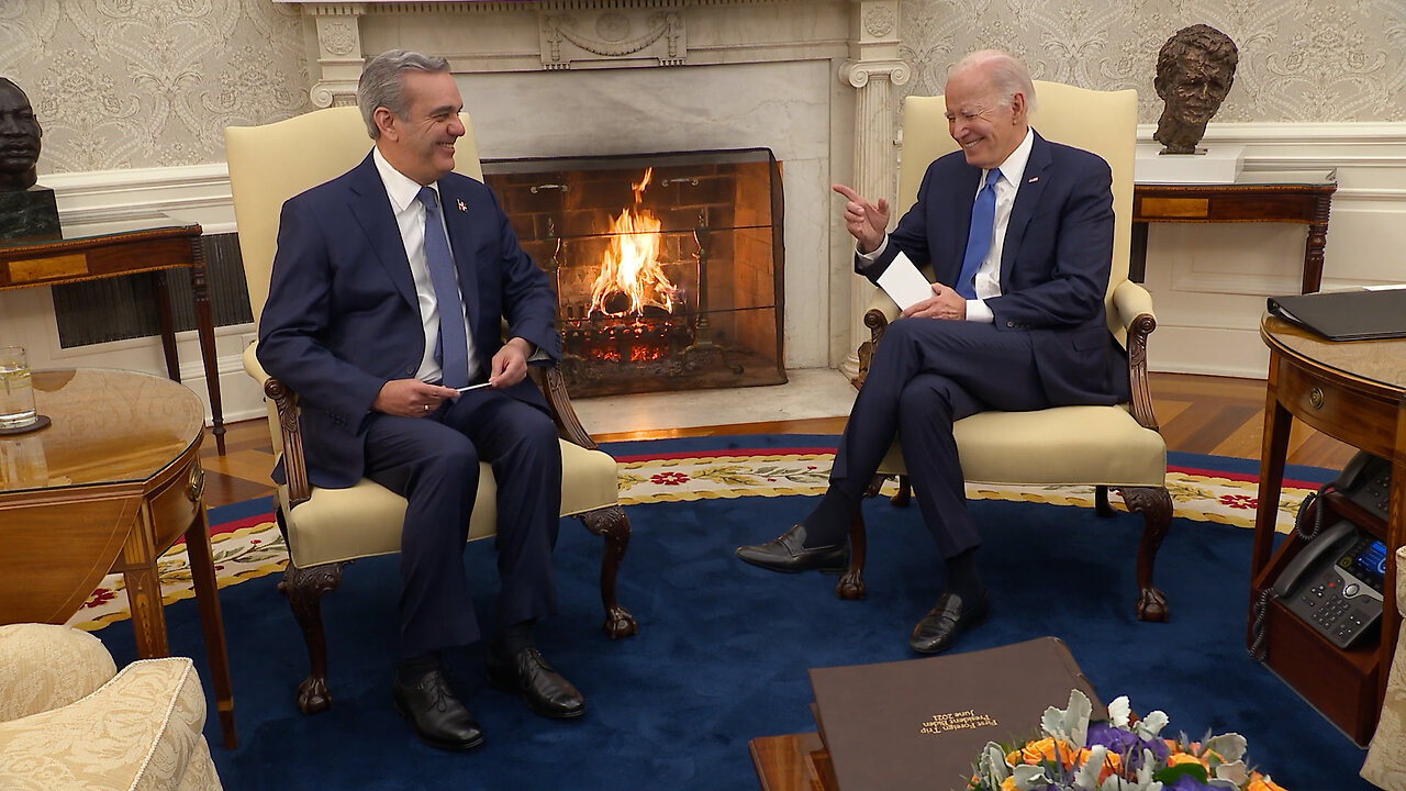 Dominican Republic President to Biden: "That Summit will be in Punta Cana, so you'll have time to be on the beach."