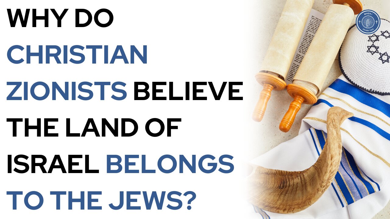 Why do Christian Zionists believe the land of Israel belongs to the Jews?