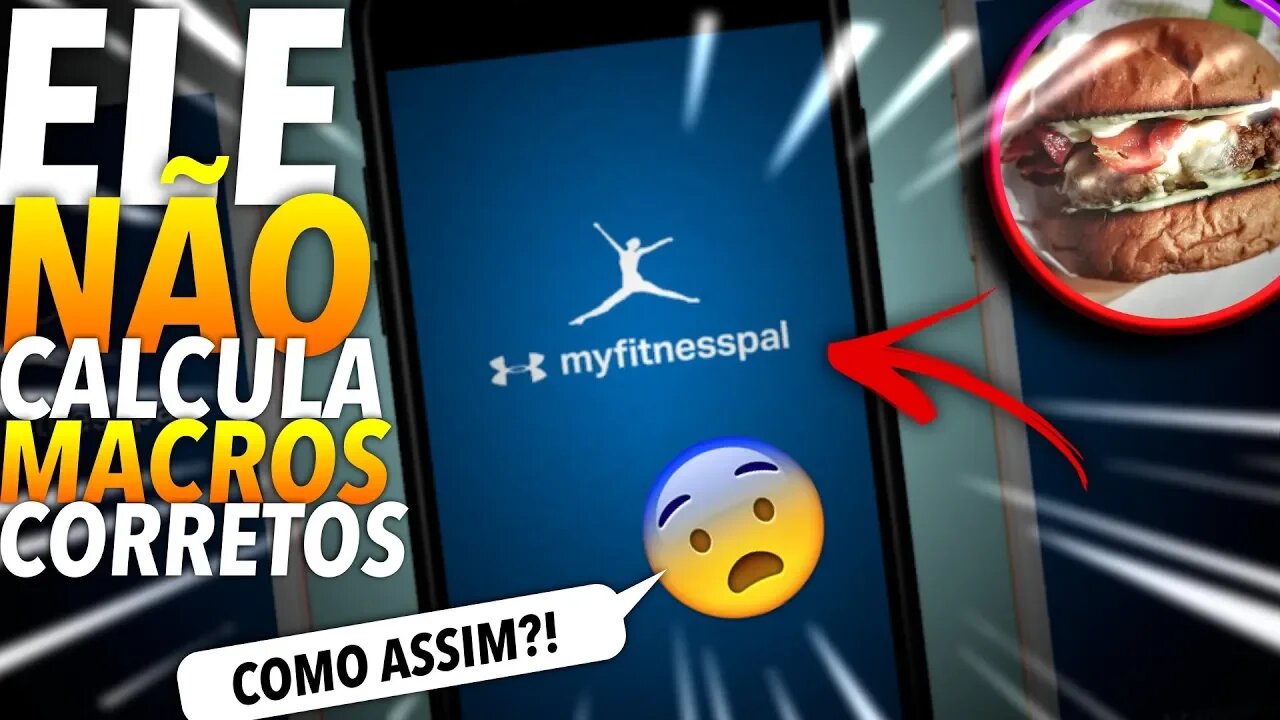 O MYFITNESSPAL NÃO É CONFIÁVEL! 🔥