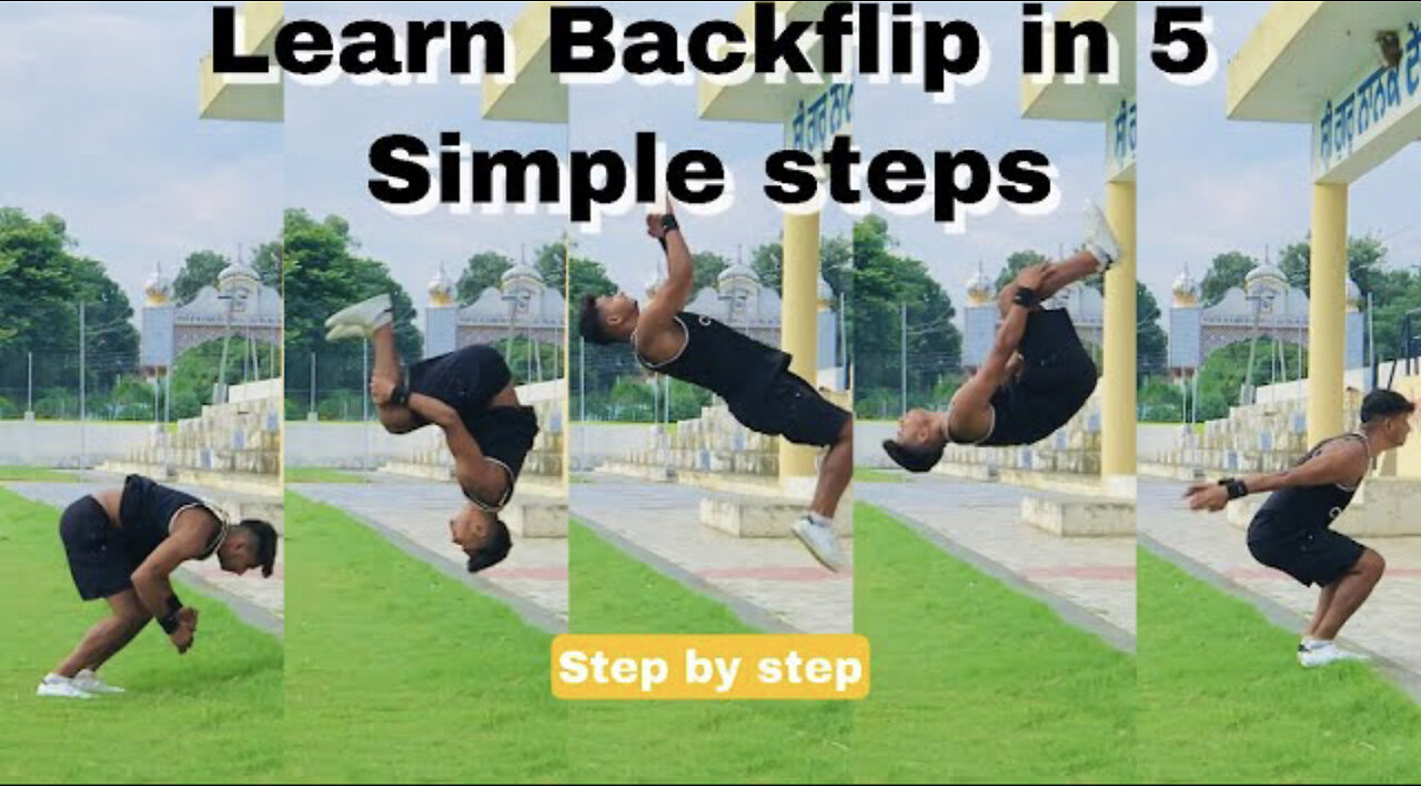 How To Do Backflip tutorial | backflip | backflip practice #backflip