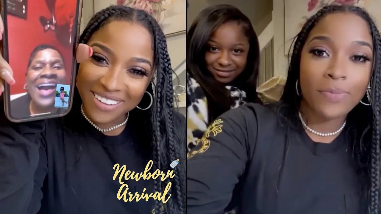 "Where's Reign" Toya Johnson On Daughters Notoriety While Visiting Reginae! 🤷🏾‍♀️