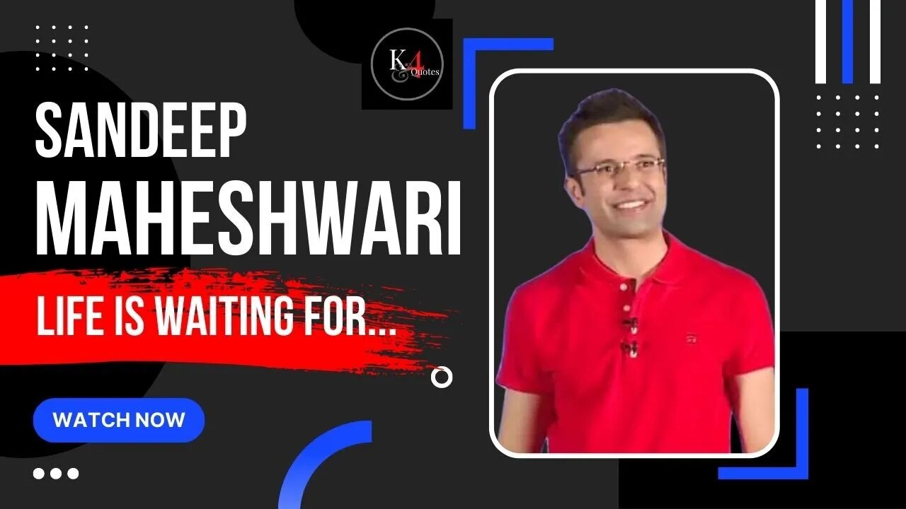 Motivational speech for success in life in english sandeep Maheshwari