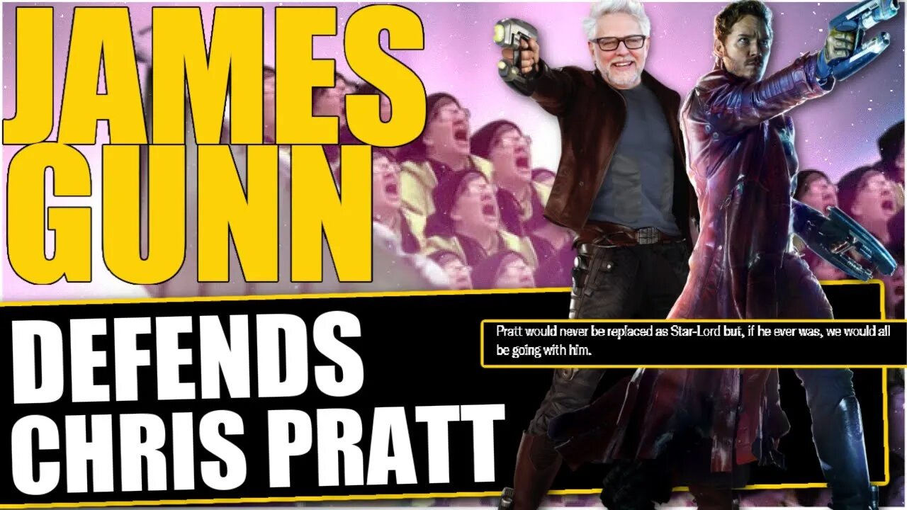 JAMES GUNN DEFENDS PRATT