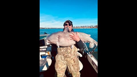 Personal Best Catfish While Striper Fishing