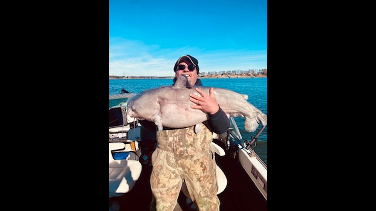 Personal Best Catfish While Striper Fishing