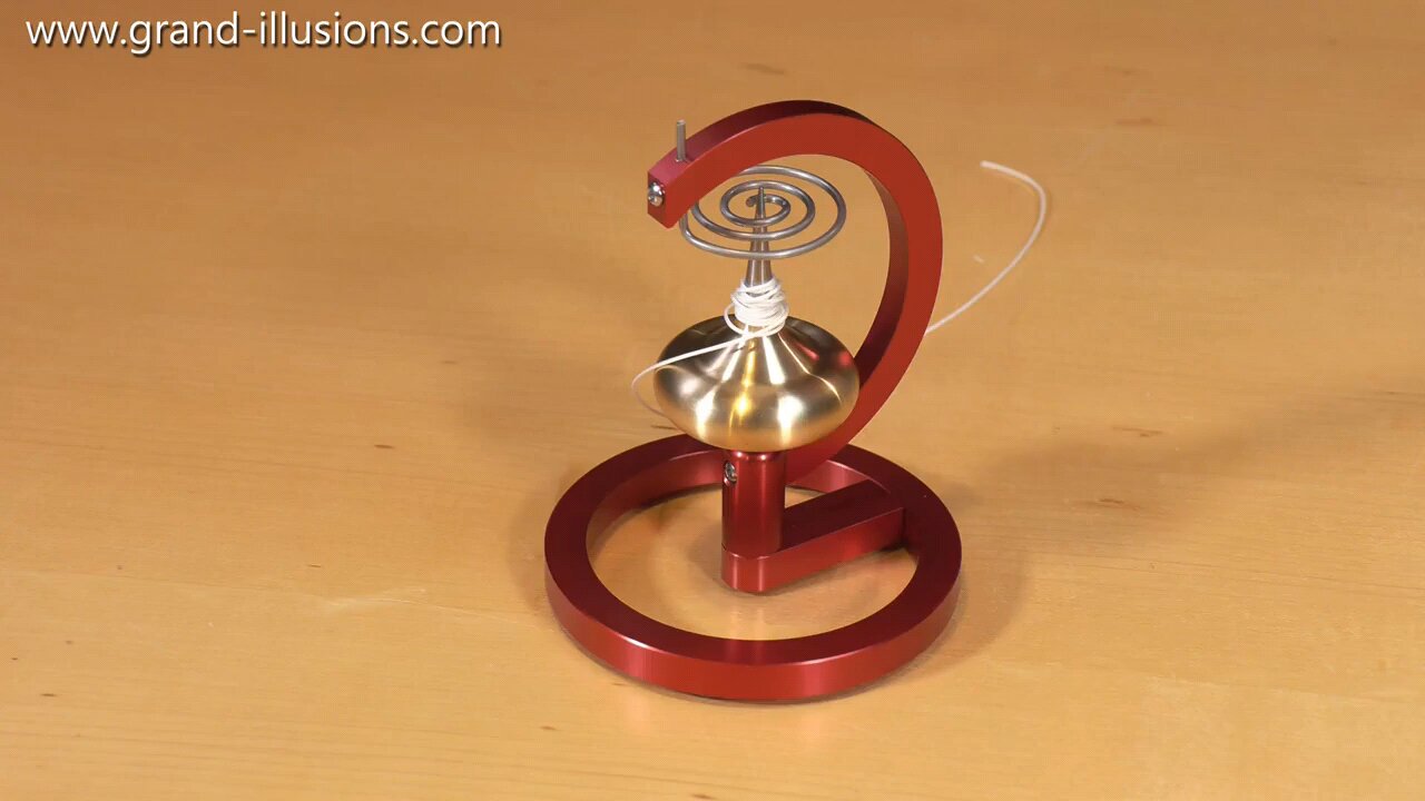 Maxwell's spinning top
