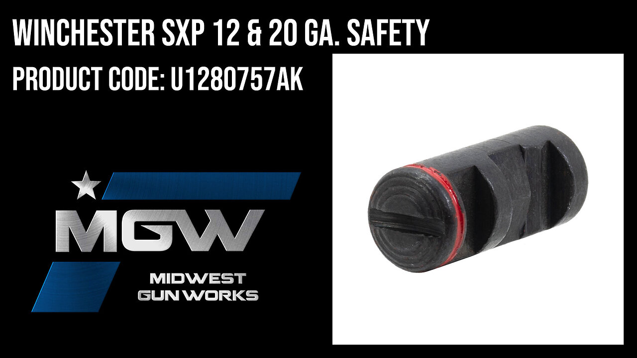 Winchester SXP 12 & 20 ga. Safety - U1280757AK