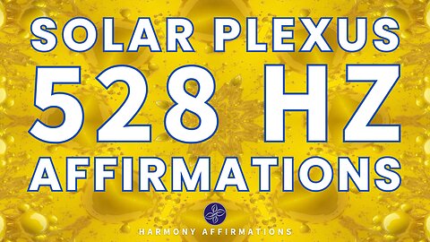 Unleash Your Inner Power with 528Hz + Solar Plexus Affirmations 🌟 #transformation