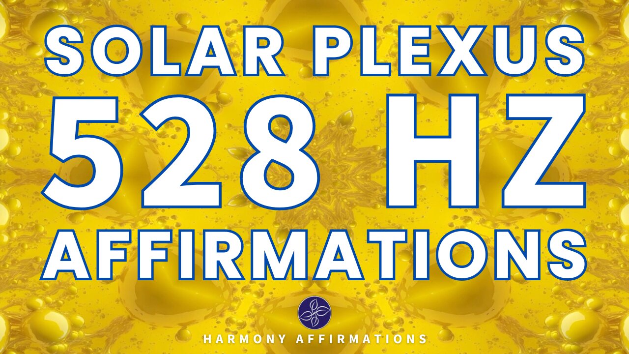 Unleash Your Inner Power with 528Hz + Solar Plexus Affirmations 🌟 #transformation